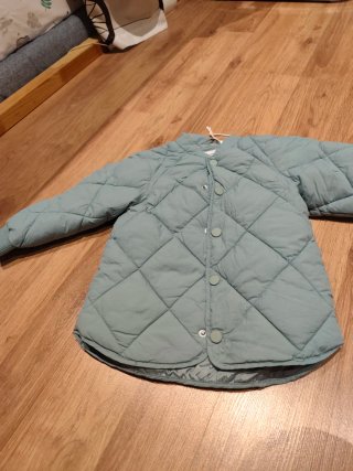 Chaqueta acolchada verde talla 3/4