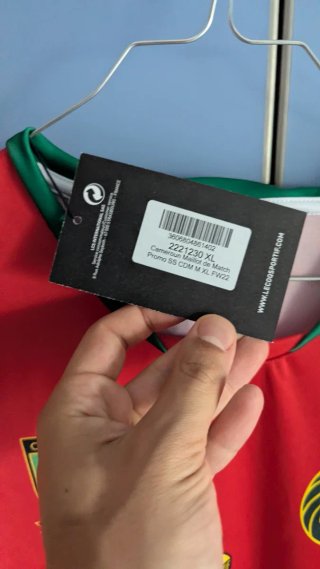 Maglia Camerun XL Le Coq Sportif Nuova originale