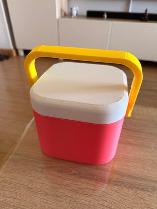 Mini nevera retro 4 latas