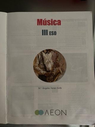Libro de musica 3 eso