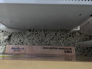 Convector Mercalor CM3 750W/1250W/2000W