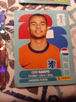 Lote cromos Mundial 2026: Mbappé, Rodri, Gakpo