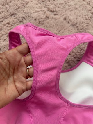 Top sportivo donna Nike rosa