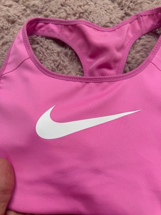 Top sportivo donna Nike rosa