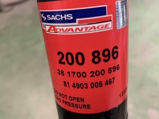 Amortiguador tras citroen xsara berlina 2.0 49046