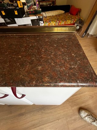 Mueble de cocina con encimera