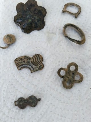 Collezione di oggetti antichi