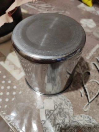 Cubo de acero inoxidable