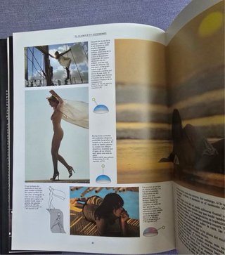 Libro fotografía glamur años 80