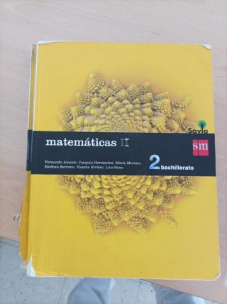 Libros de matemáticas de bachillerato