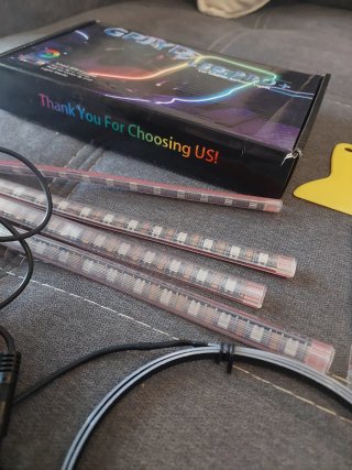 Fita LED RGB GPJYD para Carro