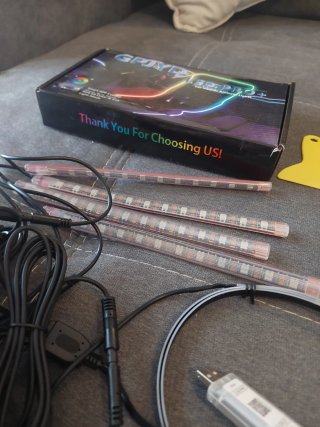 Fita LED RGB GPJYD para Carro