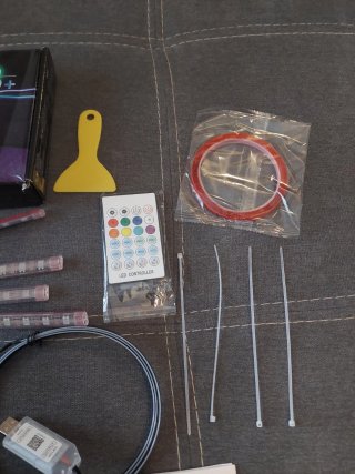Fita LED RGB GPJYD para Carro