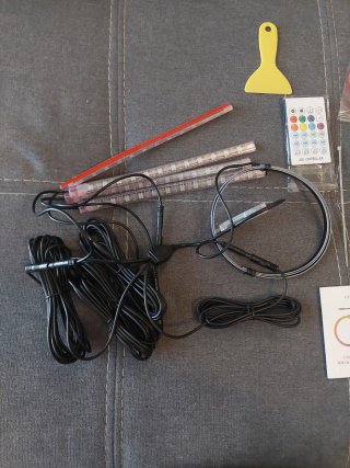 Fita LED RGB GPJYD para Carro
