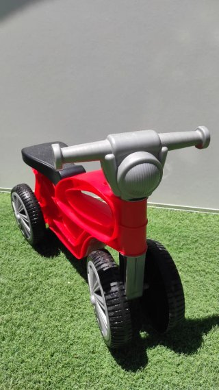 Correpasillos Moto Roja