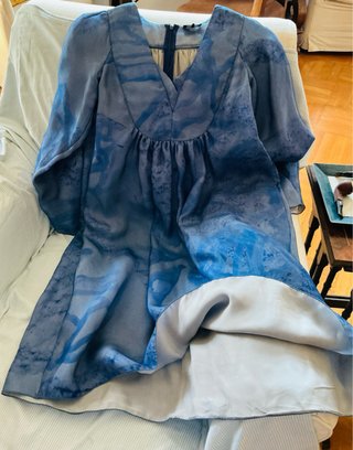 Abito Giorgio Armani Collection, schiffon di seta