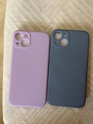 Fundas iPhone 13 Azul Oscuro y Morado