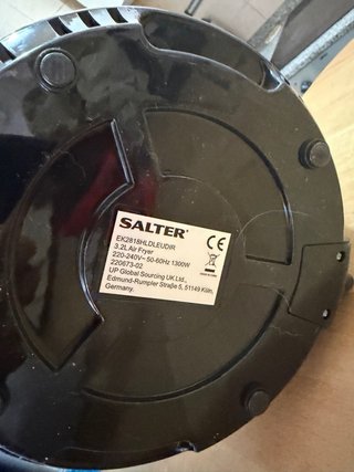 Freidora de aire Salter
