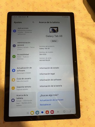 Samsung Galaxy Tab A8 Gris