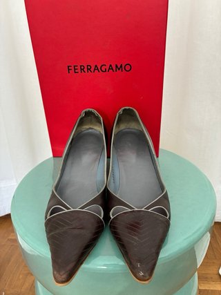 Salvatore Ferragamo Zapatos Piel T37