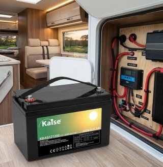Batería AGM Solar Kaise 120Ah 12V