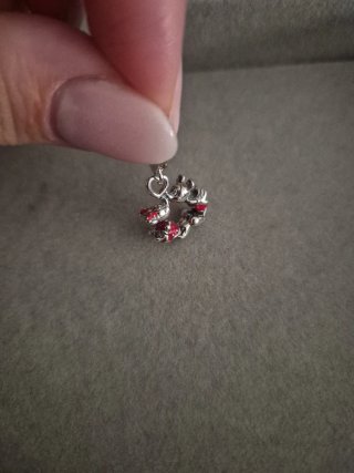 Charm Pandora Mickey y Minnie Beso