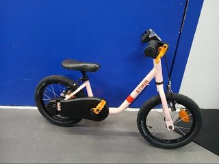 Bicicleta 14 pulgadas niños 3-5 Años 2 en 1 Discover 500