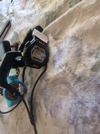 Lote de relojes y pulsera azul