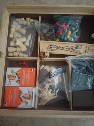 Collezione di Giochi in Legno