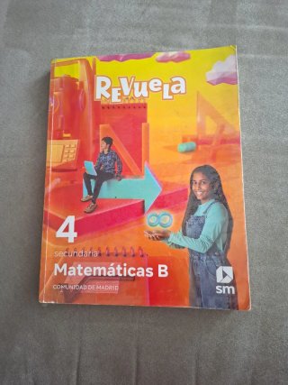 Libro de 4 de la ESO de matemáticas B.