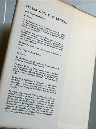 Italia con B. Palencia para Luis M