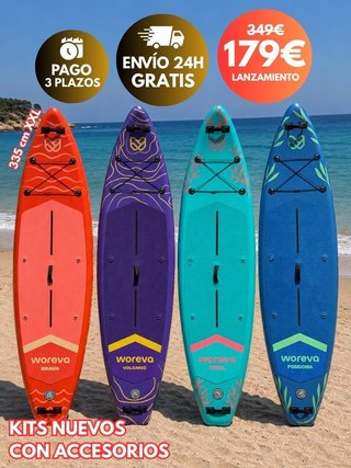 Tabla Padel Surf 335cm + accesorios NUEVA+GARANTIA