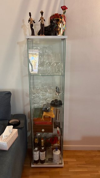 Vitrina de cristal IKEA