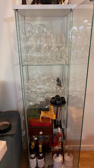 Vitrina de cristal IKEA