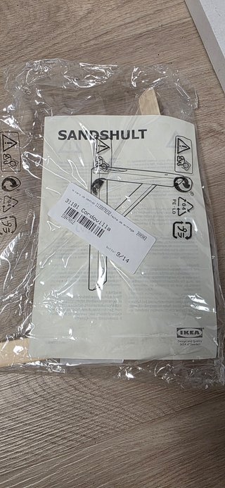 Estantería Bergshult 120x30 cm gris