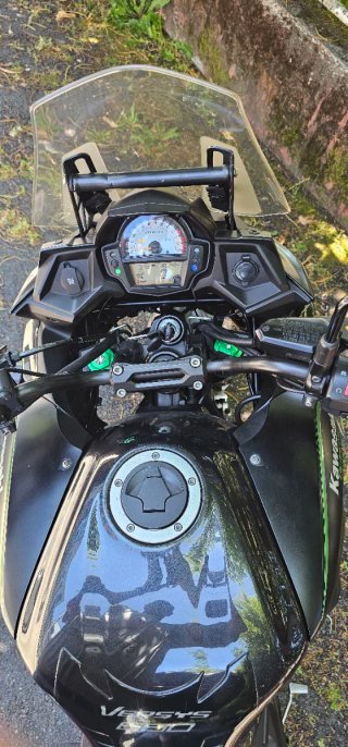Kawasaki Versys 650 ABS Negra/Verde