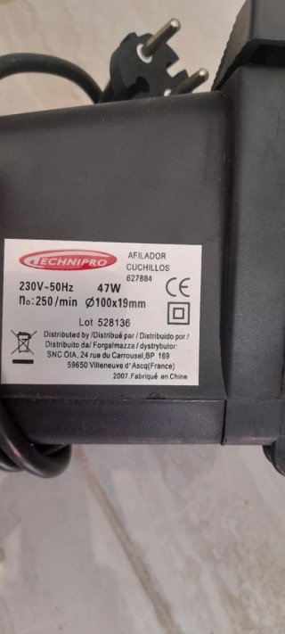 Afilador de cuchillos TECHNIPRO 47W
