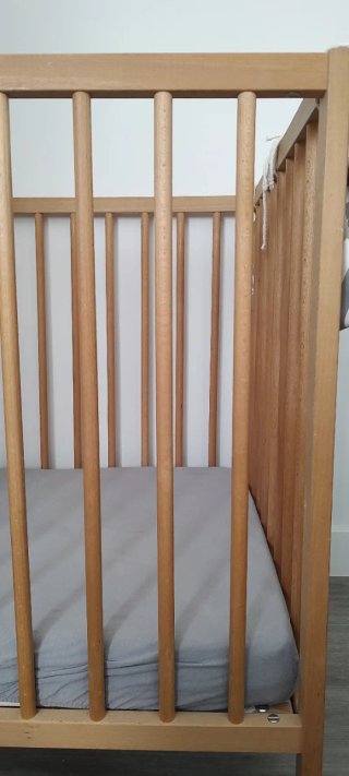 Cuna IKEA SNIGLAR Madera Natural