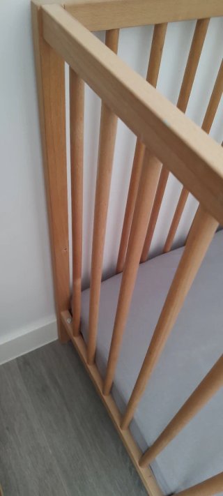 Cuna IKEA SNIGLAR Madera Natural