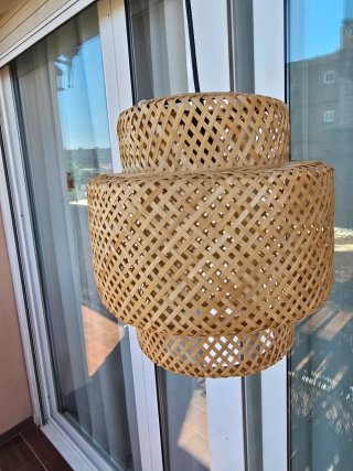 Lámpara Techo IKEA SINNERLIG Bambú