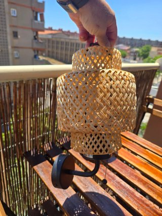 Lámpara Techo IKEA SINNERLIG Bambú