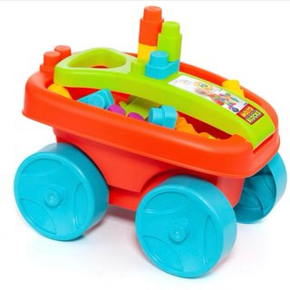 Mariquita clasificadora de formas + carrito 20pzs
