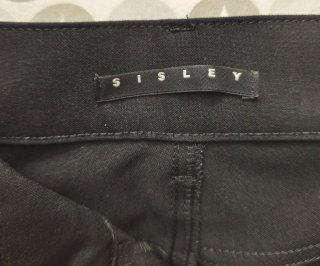 Pantaloni Sisley Uomo Neri
