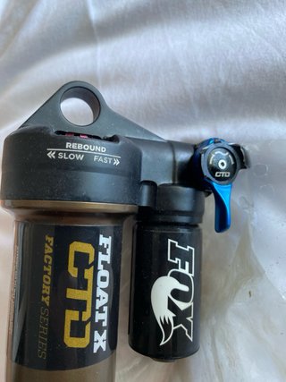 Amortiguador Fox Kashima Float X CTD 8.5 2.5 Nuevo