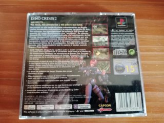 Caja y manual Dino Crisis 2 PAL