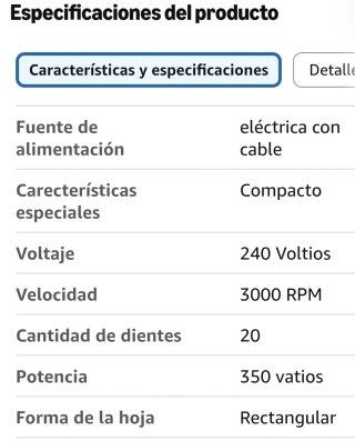 Sierra Caladora PowerPlus 350W