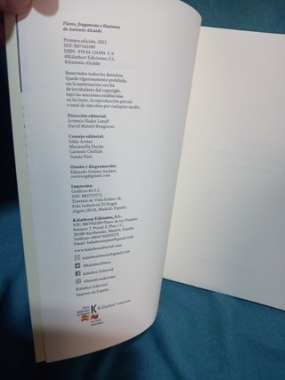 Libro Flores fragancias e ilusiones