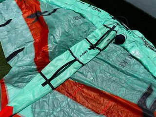 F-ONE STRIKE V3 3,5m² Teal/Orange