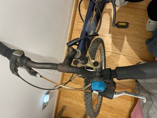 Bicicleta mediana azul BTWIN