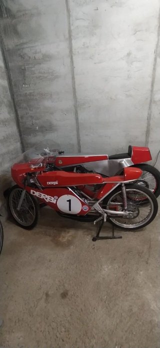 Derbi Ram Replica Roja Plata